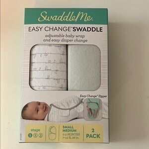 SwaddleMe Easy Change Swaddle 2-Pack
